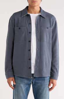 Vince Piqué Shirt Jacket