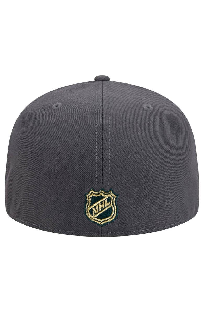 New Era Men's New Era Charcoal Vegas Golden Knights Core 59FIFTY Fitted Hat, Alternate, color, Charcoal