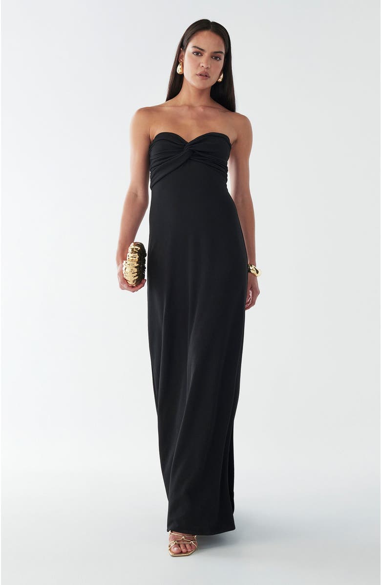 BWLDR Chase Maxi Dress, Alternate, color, Black