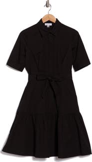 Calvin Klein Short Sleeve Cotton Shirtdress