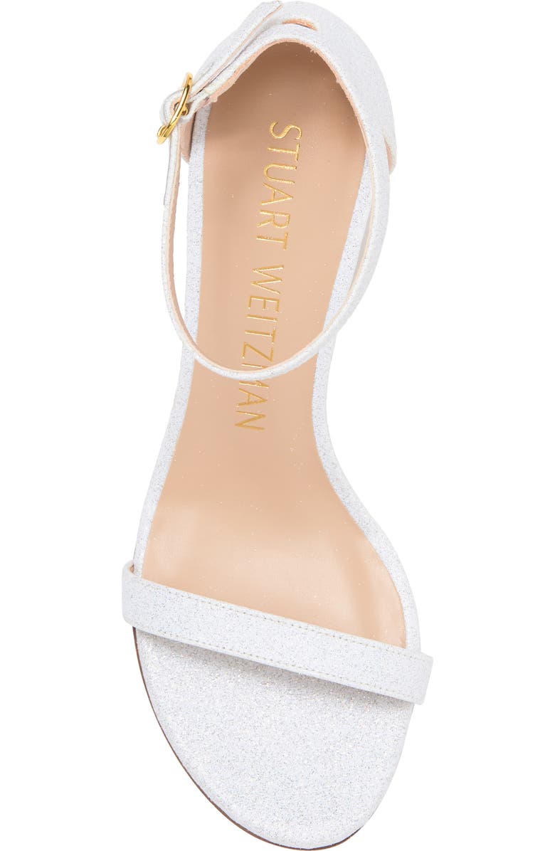 Stuart Weitzman Nunakedstraight Ankle Strap Sandal, Alternate, color,