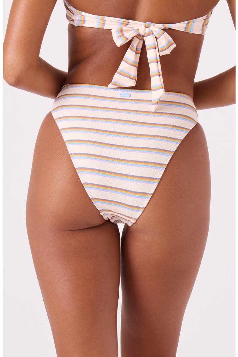 Go My Way Soul Search Mid Rise Bikini Bottoms, Alternate, color, MULTI