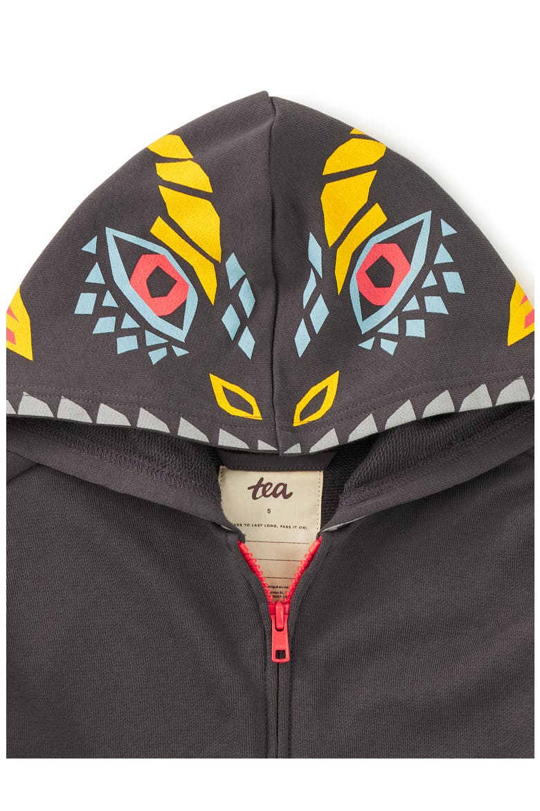 Dragon Hood Easy Fit Hoodie, Alternate, color, Pepper