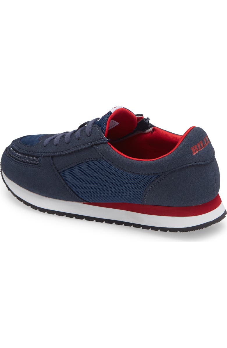 BILLY Footwear Billy Jogger Sneaker, Alternate, color, Navy / Red