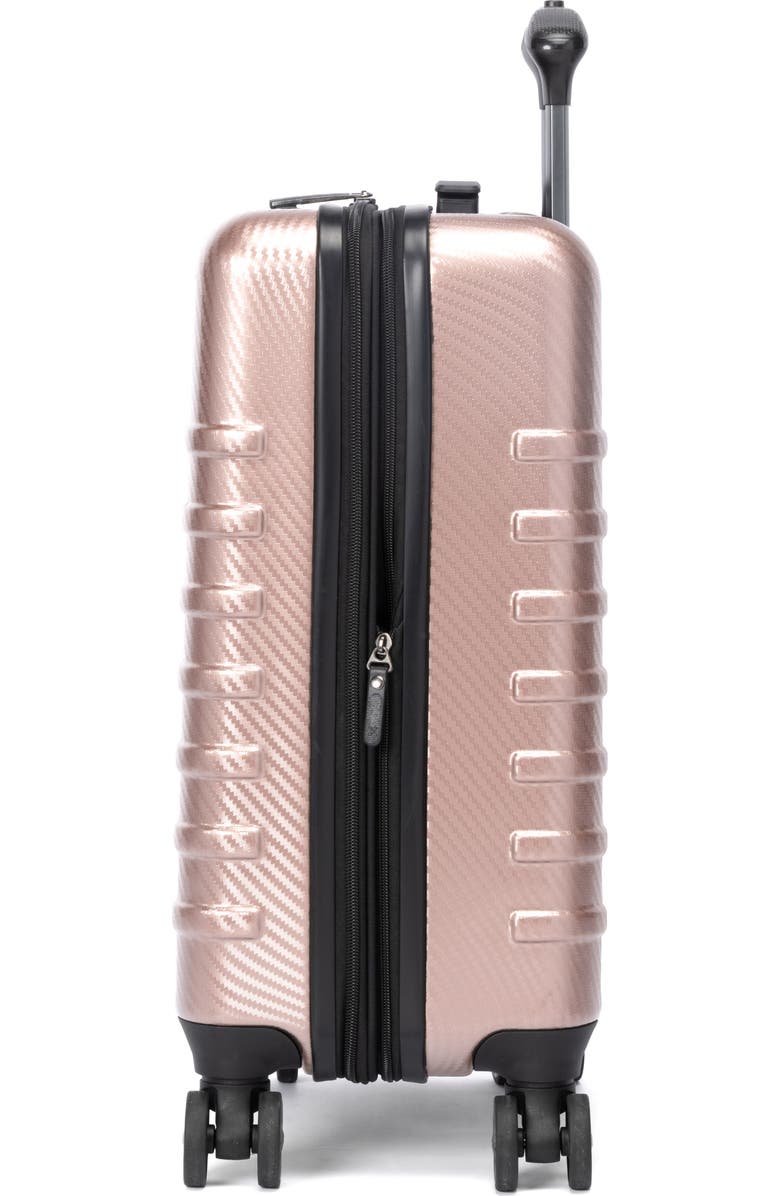 TRAVELPRO Rollmaster<sup>™</sup> Lite 20-Inch Expandable Carry-On Hardside Spinner Luggage, Alternate, color, Rose Carbon Fiber