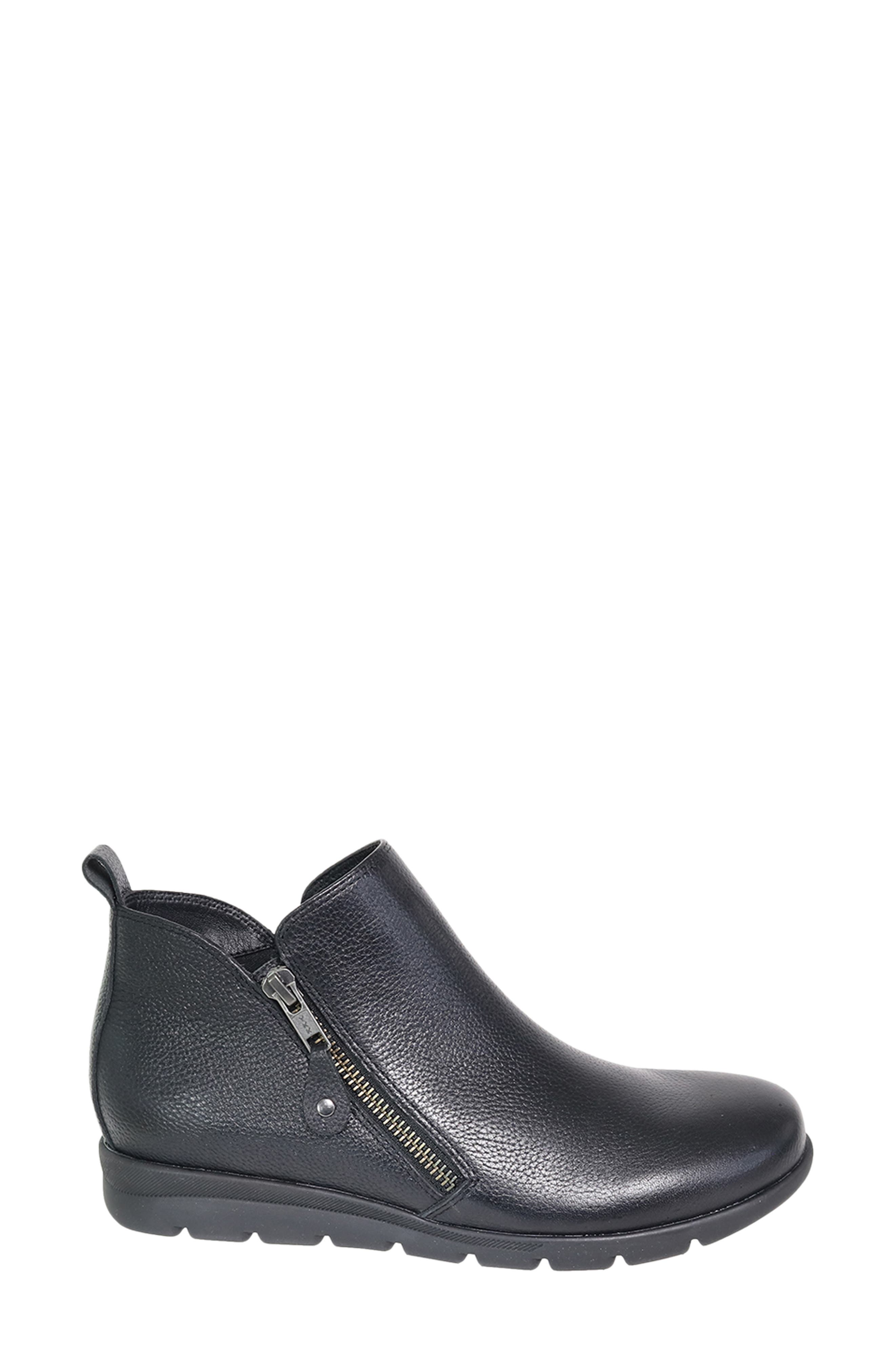 Penrose Bootie, Alternate, color, BLACK PEBBLE LEATHER