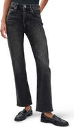 rag & bone Harlow Mid Rise Ankle Straight Leg Jeans