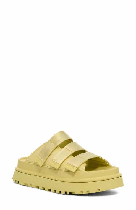 UGG® Goldenglow Platform Slide Sandal