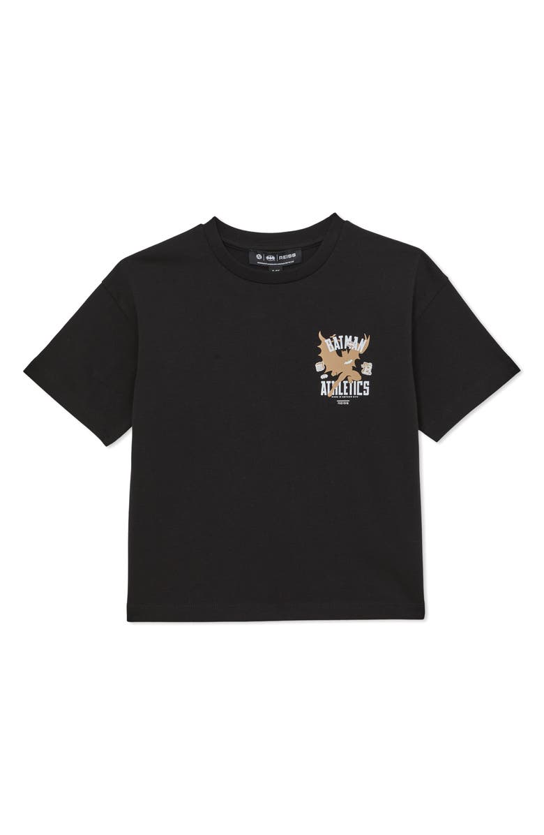 Reiss Kids' Robinson DC<sup>®</sup> Batman Graphic T-Shirt, Main, color, Black