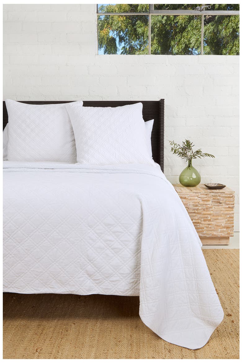 Brussels Coverlet, Alternate, color, WHITE