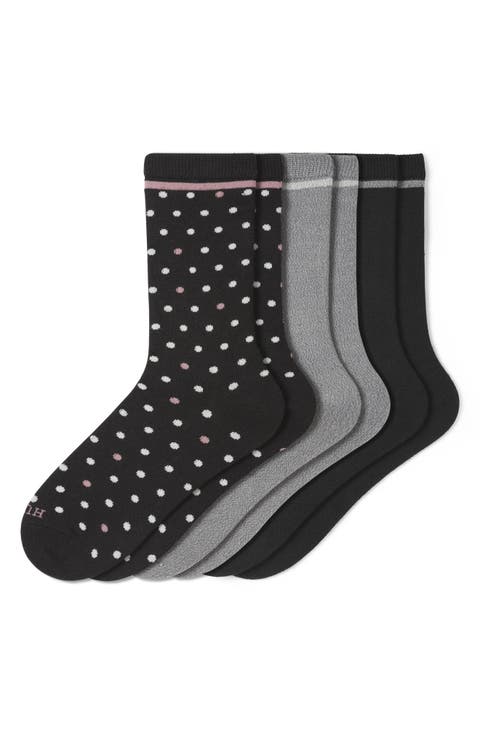 Assorted 3-Pack Supersoft Crew Socks