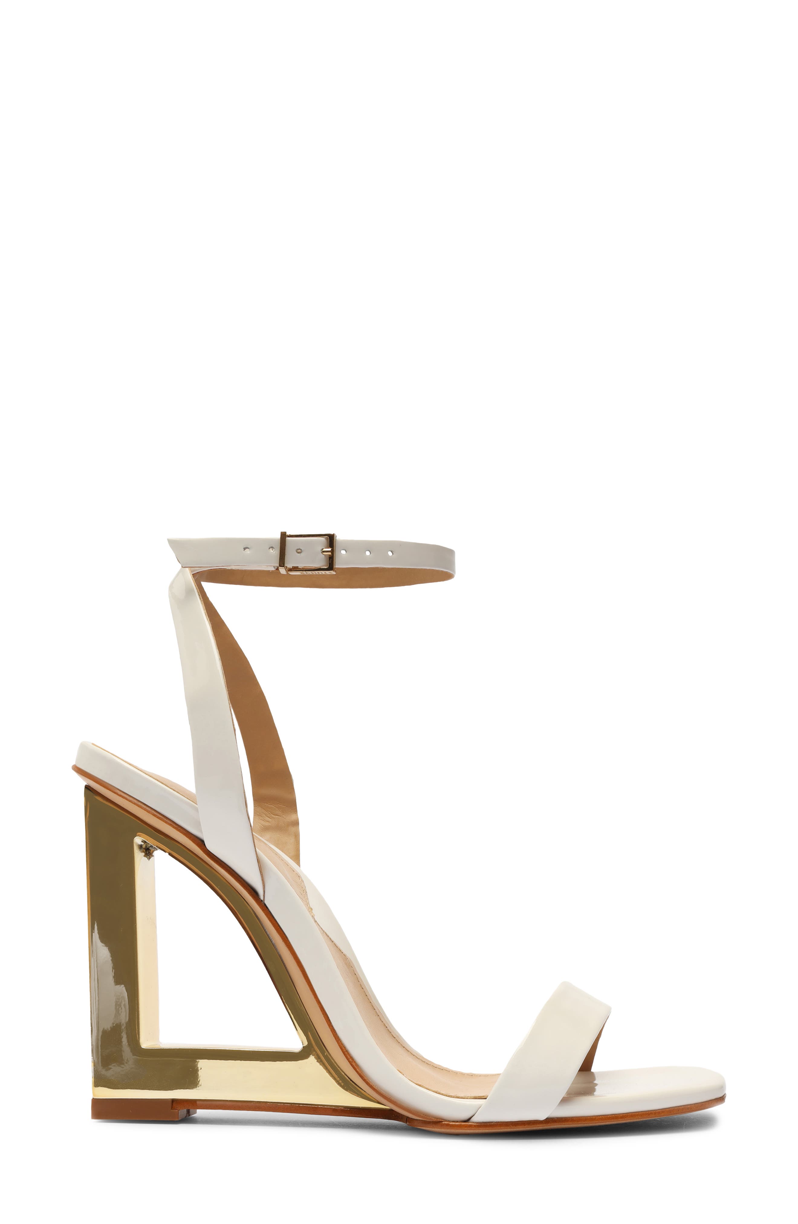 Filipa Wedge Sandal, Alternate, color, WHITE