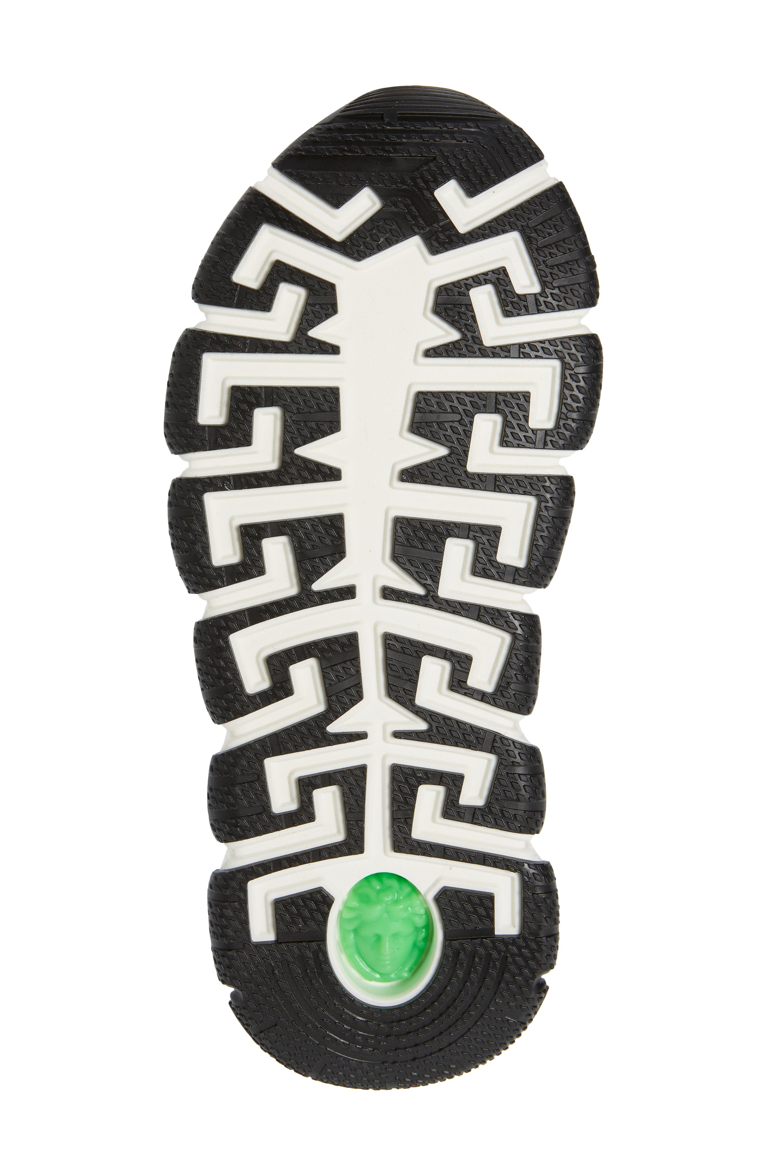 Versace Trigreca Knit Sneaker, Alternate, color, 