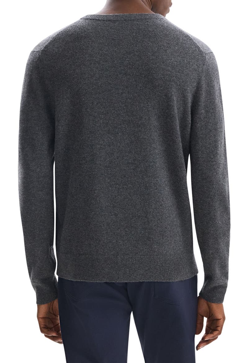 Hilles Cashmere Sweater, Alternate, color, GREY HEATHER