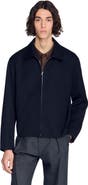 SANDRO Zip-up jacket