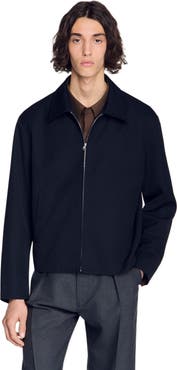SANDRO Zip-up jacket