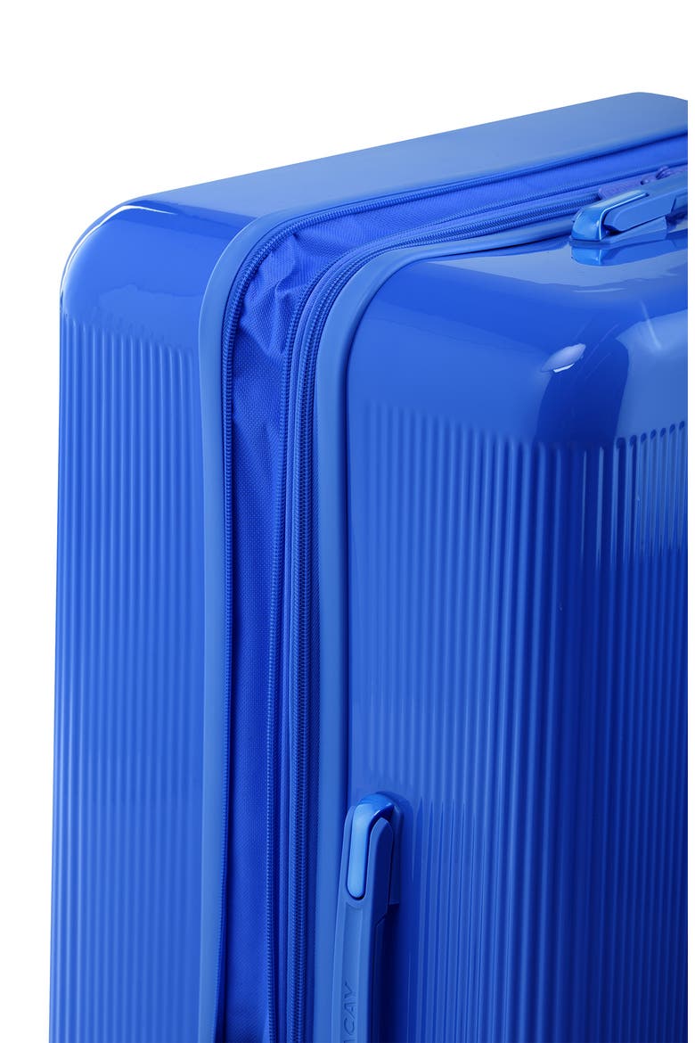 Glisten Vibrant 28-Inch Spinner Packing Case, Alternate, color, BLUE