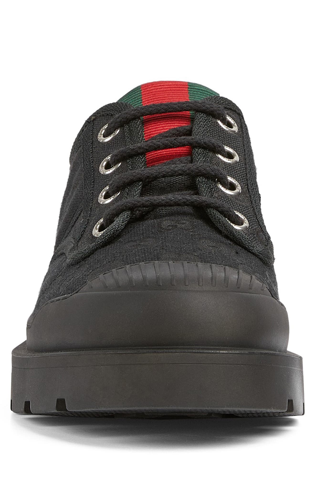 Gucci New Sherlin Lace-Up Shoe, Alternate, color, 1044 Black