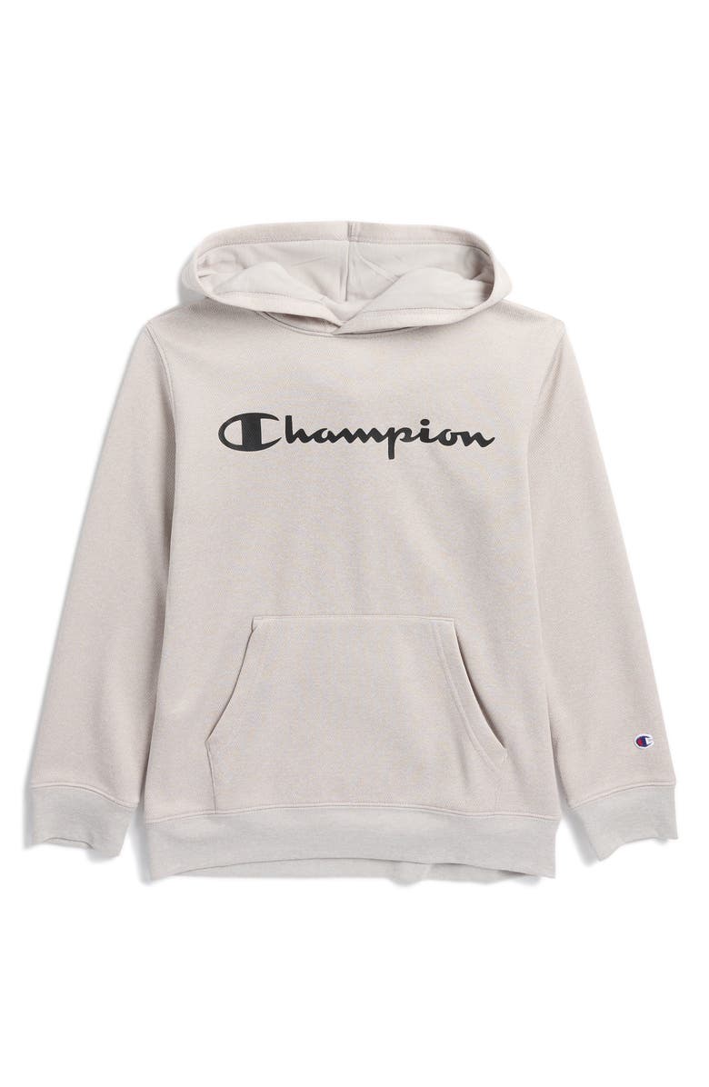 Champion Kids' Mesh Fleece Pullover Hoodie, Main, color, 