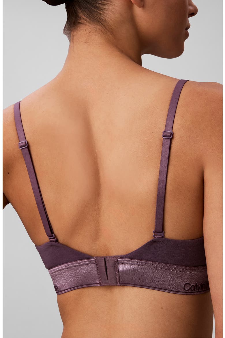 Icon Bralette, Alternate, color, VINTAGE VIOLET