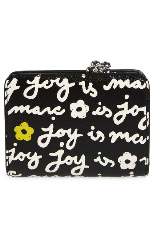 Marc Jacobs The Joy Mini Compact Snapshot Wallet In Multi