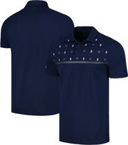 LEVELWEAR Men's Levelwear Navy Boston Red Sox Sector Batter Up Raglan Polo