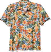 Tommy Bahama Coast Ease Golden Garden Short Sleeve Button-Up Shirt