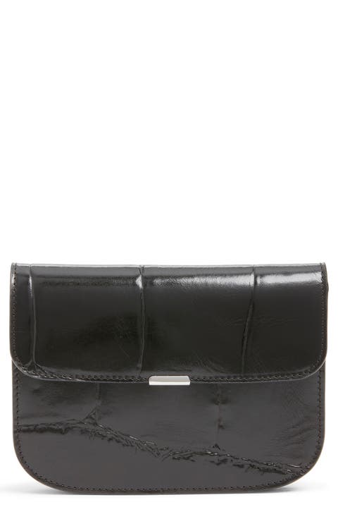 Soft Tab Patent Leather Wallet