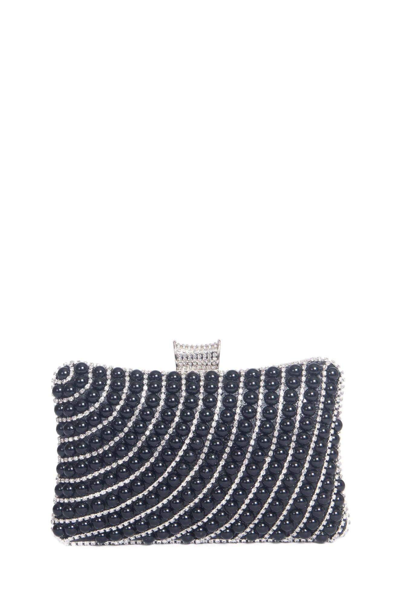 Lauren Lorraine Adore Clutch, Alternate, color, Black