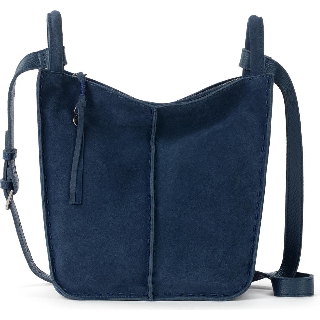 The Sak Los Feliz Crossbody Leather Bag In Blue