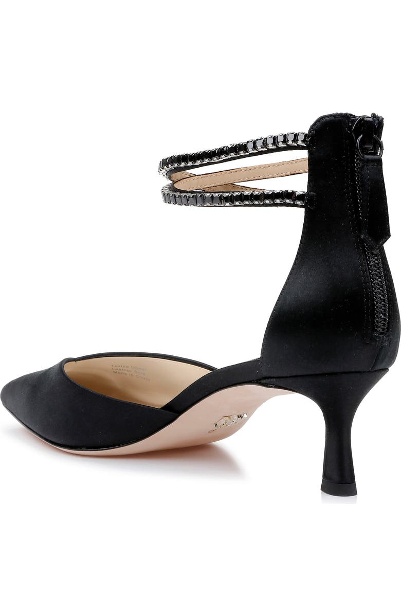 BADGLEY MISCHKA Lilibeth Kitten Heel Ankle Strap Pump, Alternate, color,