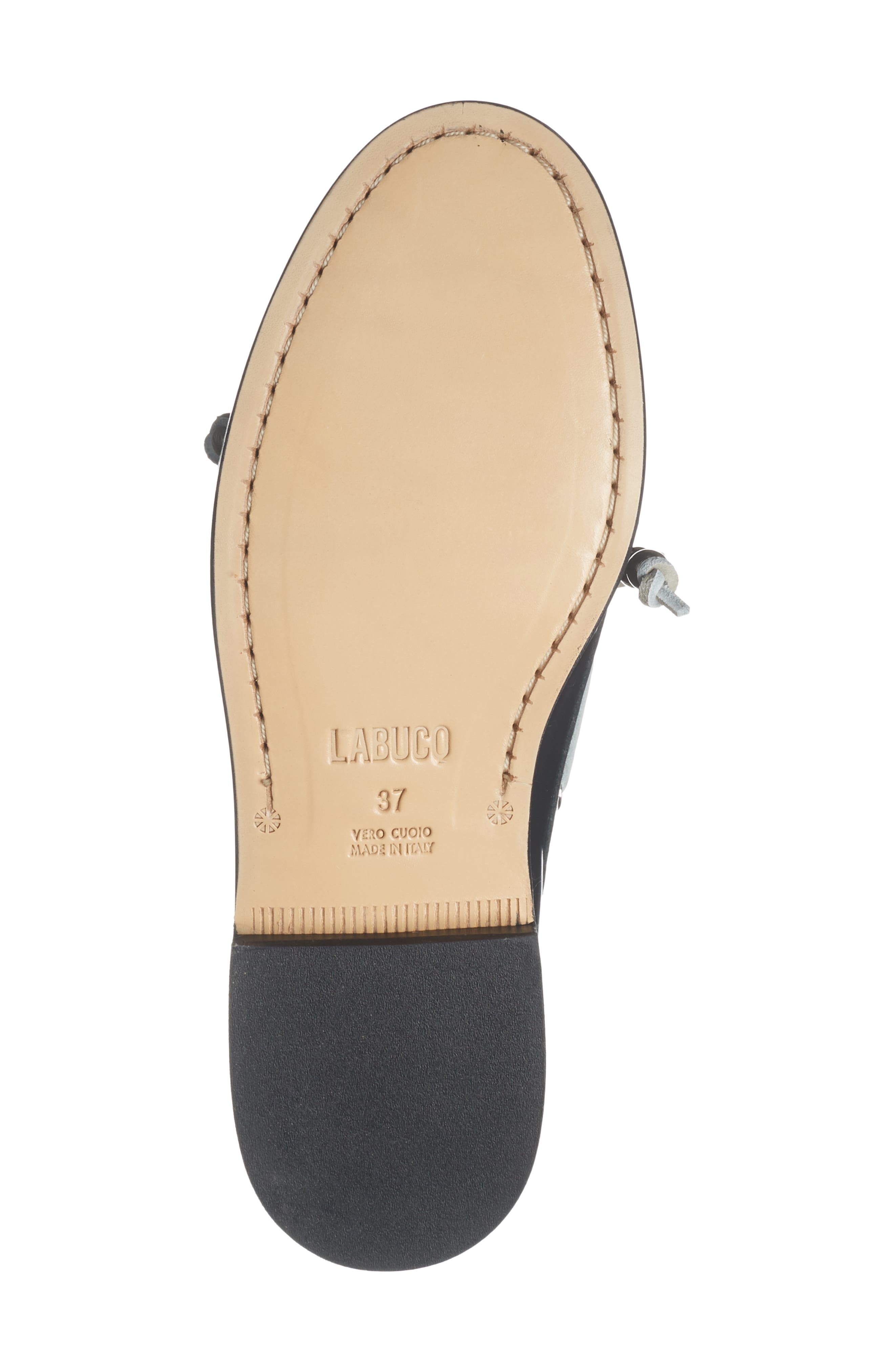 LABUCQ Nelson Boat Shoe, Alternate, color, Black