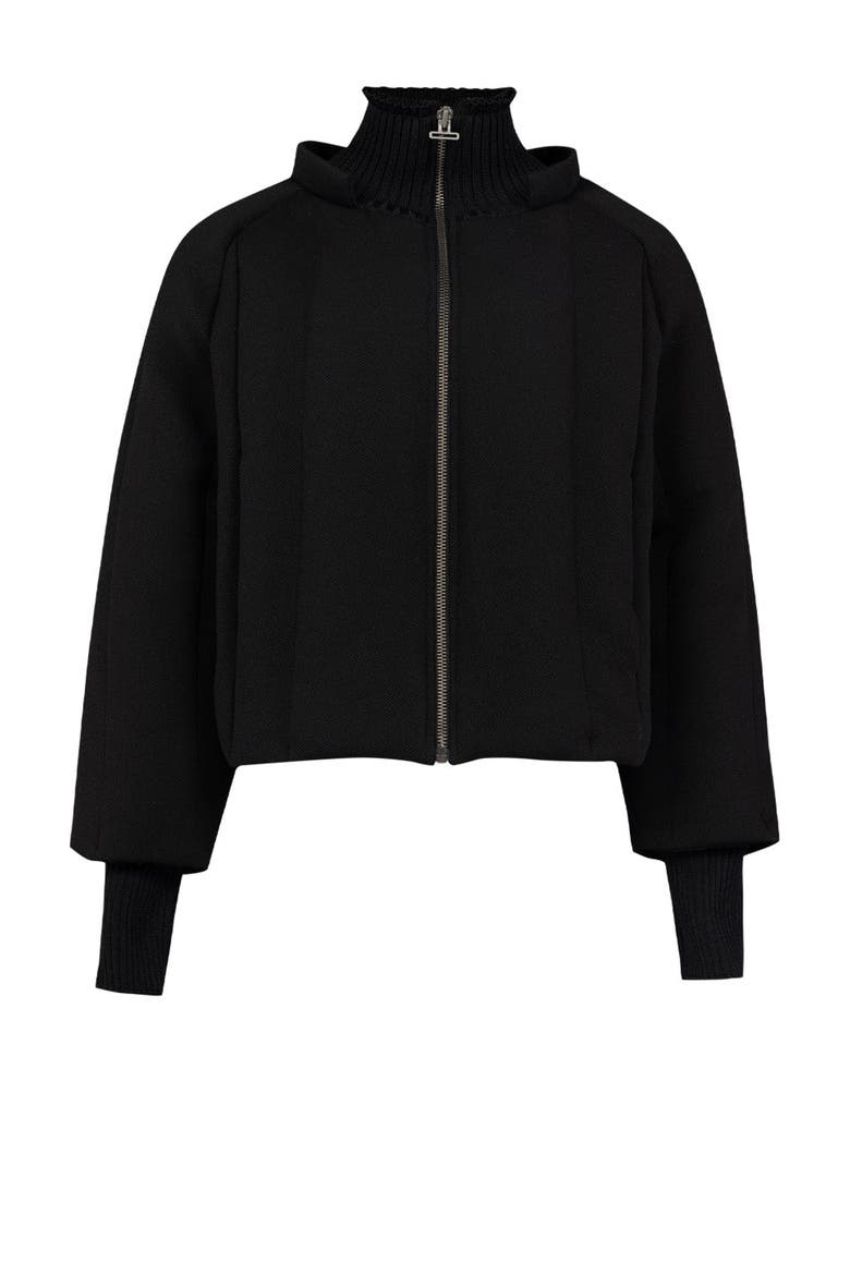 Your *Itch Puffer Coat, Alternate, color, BLACK