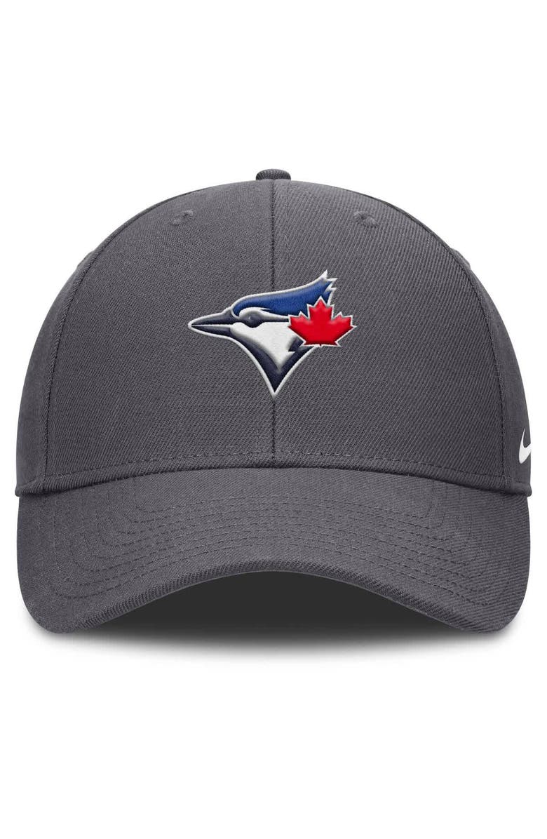Nike Men's Nike  Gray Toronto Blue Jays Club Performance Adjustable Hat, Alternate, color, 