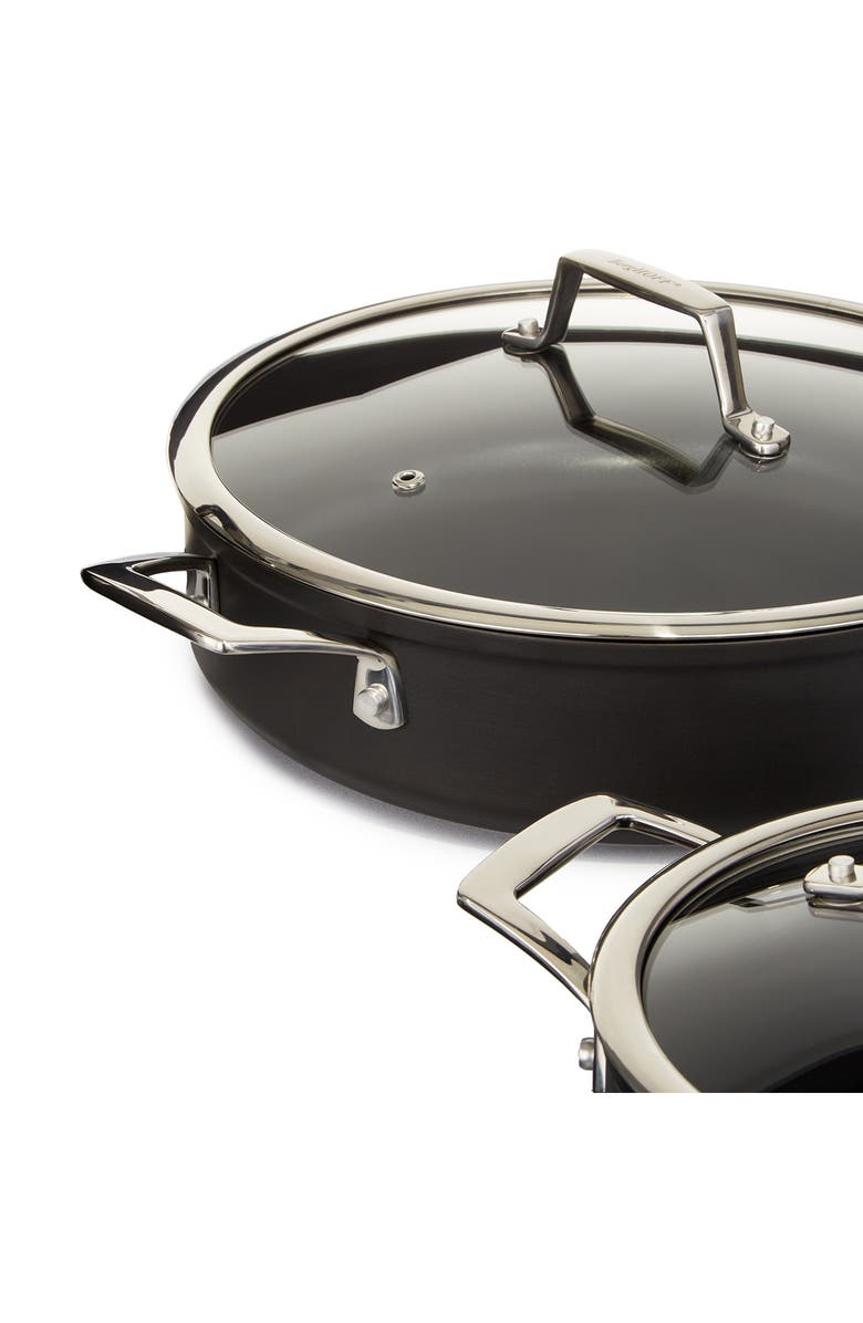 BergHOFF Hard Anodized 10-Piece Cookware Set, Alternate, color, Black