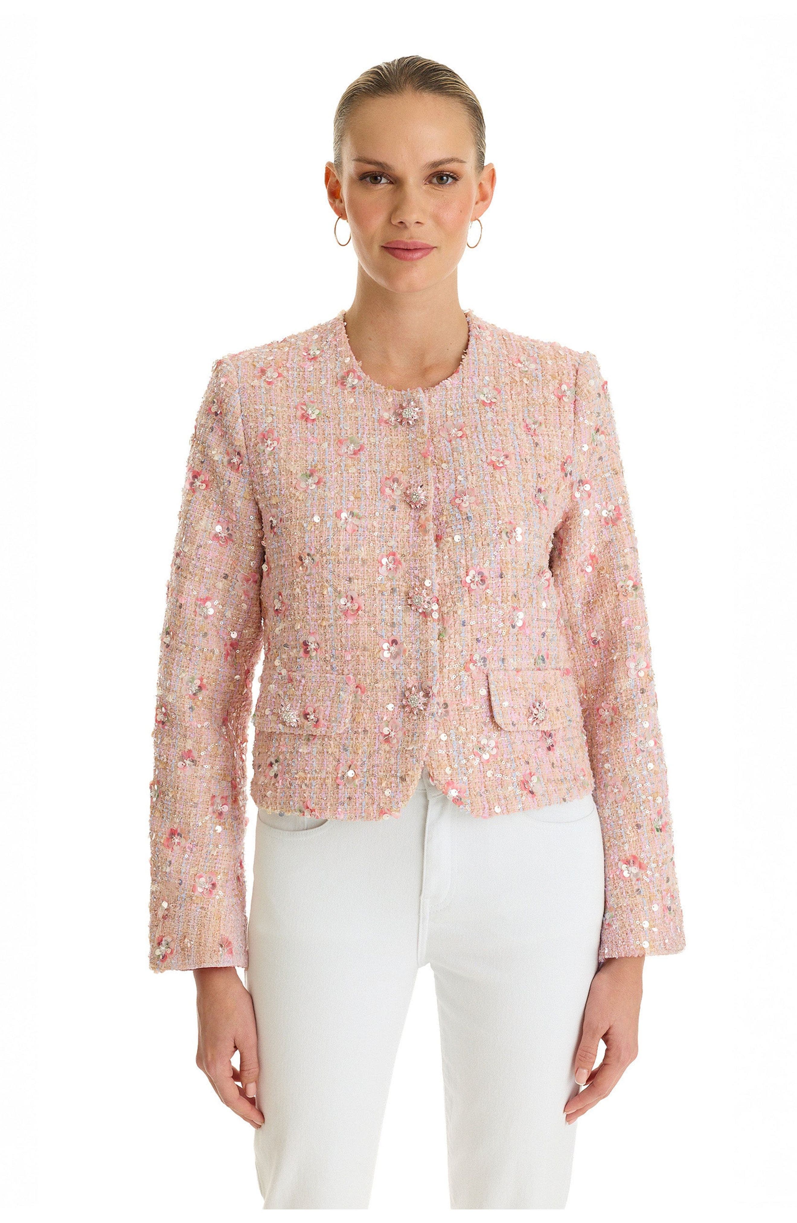 May Tweed Crystal Jacket