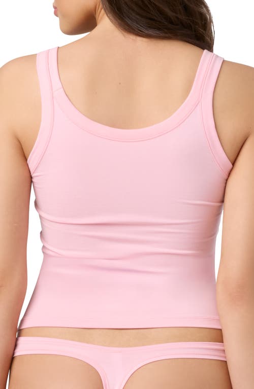 Florence By Mills Stretch Cotton Camisole In Candy Pink