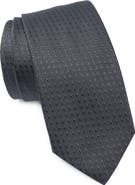 Jack Victor Dot Cotton & Silk Blend Tie