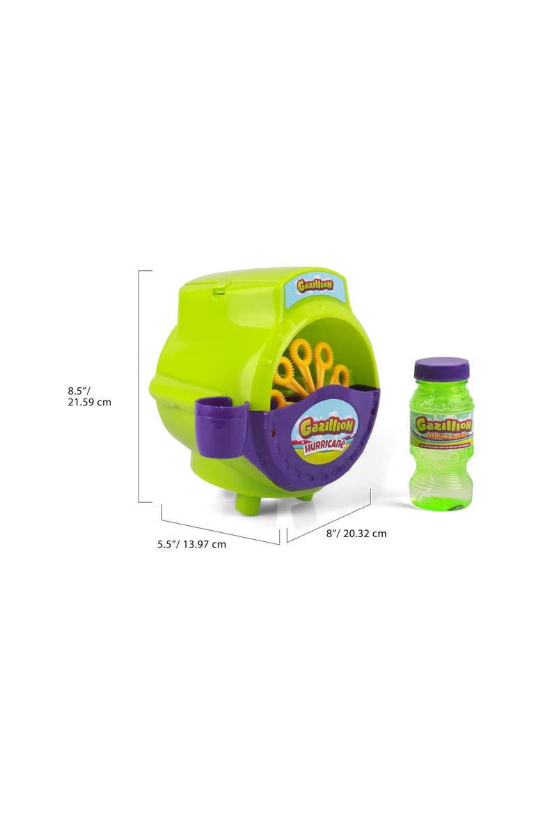 Funrise Gazillion Hurricane Bubble Machine, Alternate, color, Multicolored