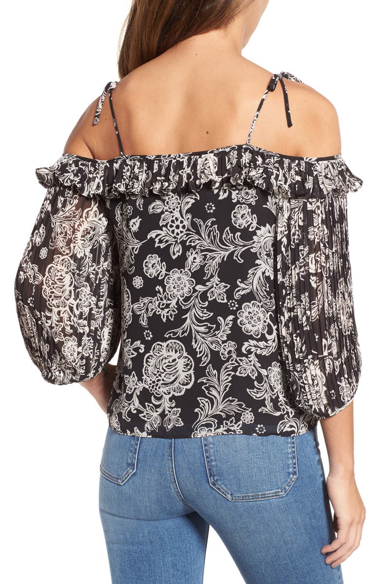 Ella Moss Ria Off the Shoulder Blouse, Alternate, color,