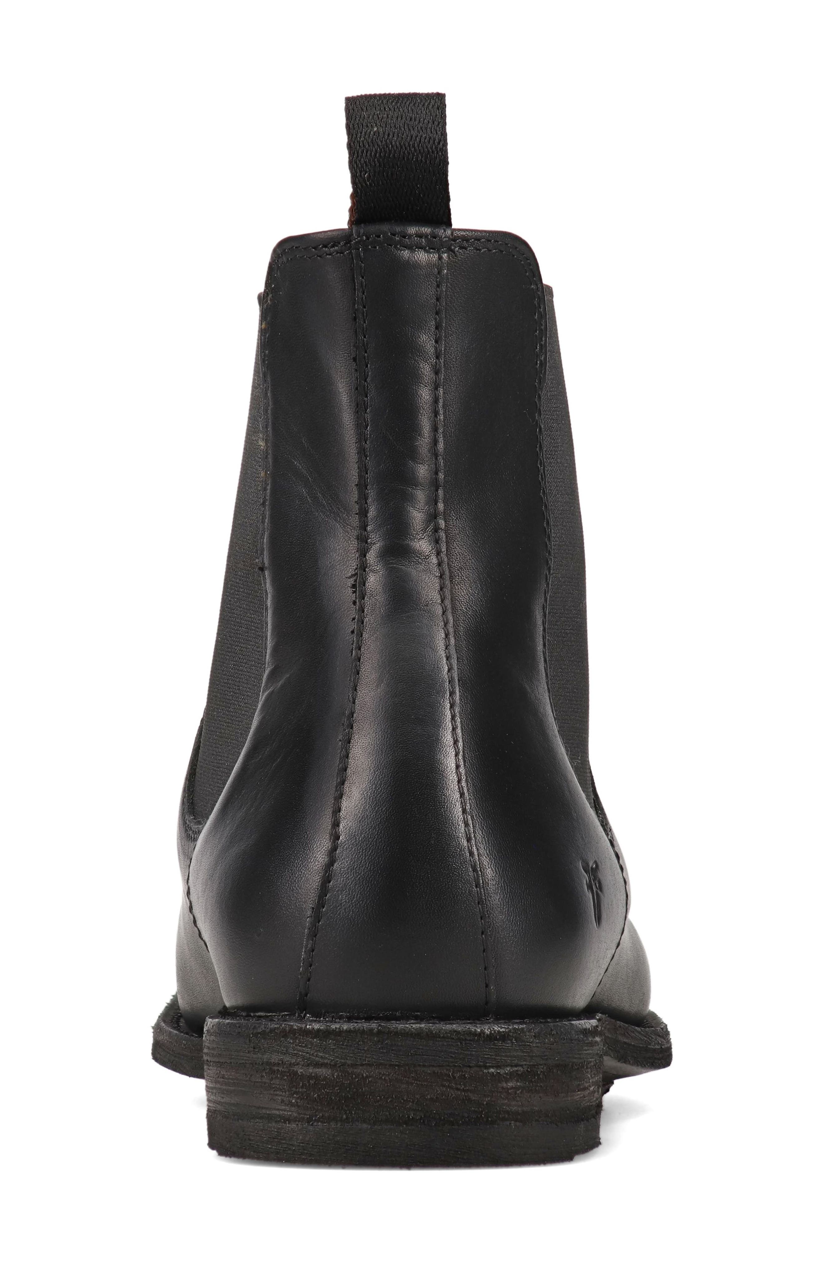 Frye Tyler Flex Chelsea Boot, Alternate, color, Black