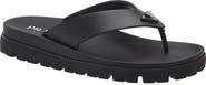 Prada Lug Sole Flip Flop