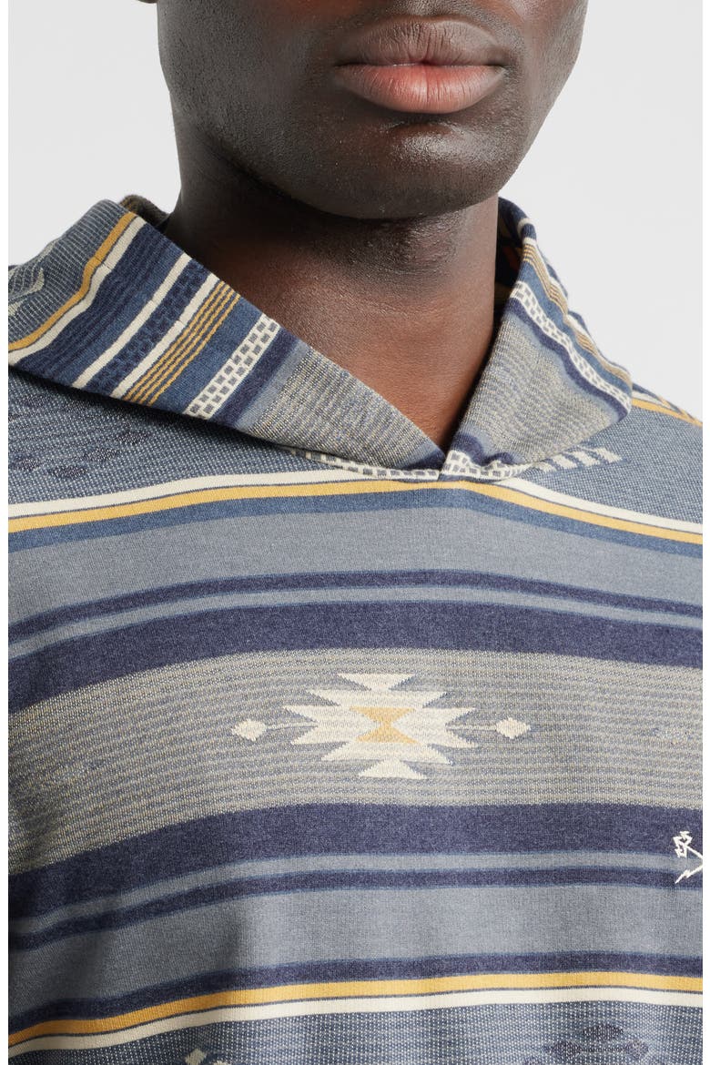 Ginther Brushed Cotton Hoodie, Alternate, color, NAVY