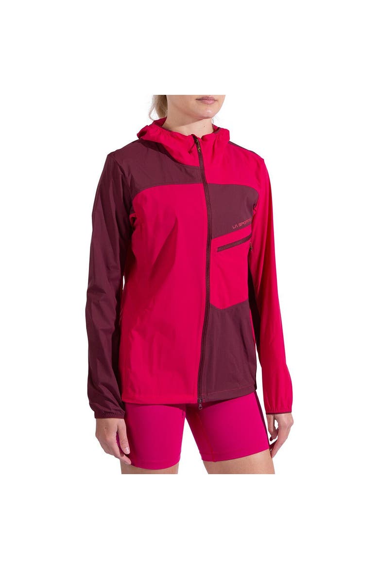 Freeway Wind Jacket - Women's, Main, color, Azalea/Redwood