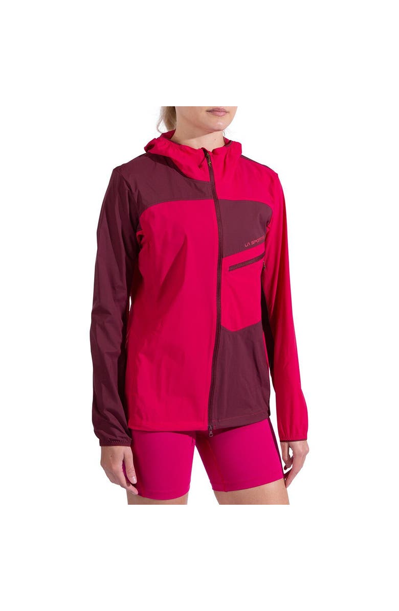 La Sportiva Freeway Wind Jacket - Women's, Main, color, Azalea/Redwood