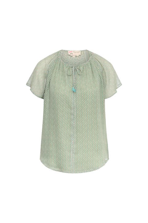 Printed Silk Georgette Blouse