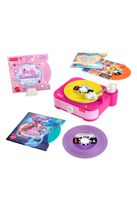 Kids' Barbie Record Player