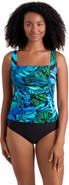 ShapeSolver Squareneck Tankini Swimsuit Top