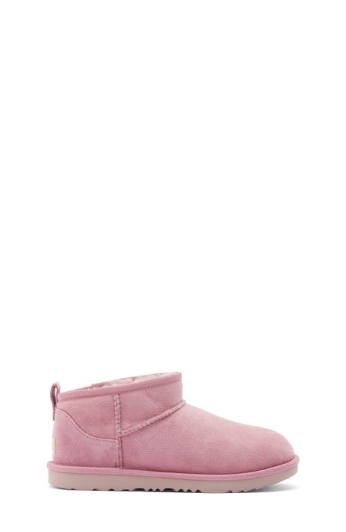Ugg ® Kids' Classic Ultra Water Resistant Genuine Shearling Mini Boot In Pink