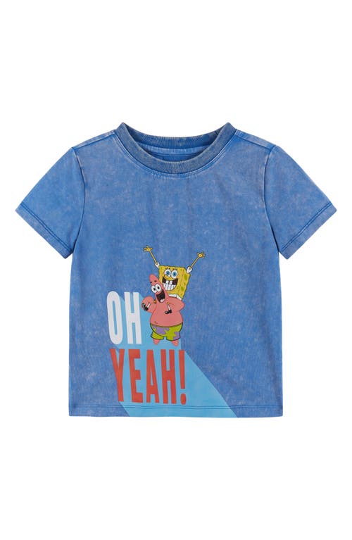 Andy & Evan Kids' SpongeBob® Besties Cotton GRaphic T-Shirt in Blue 